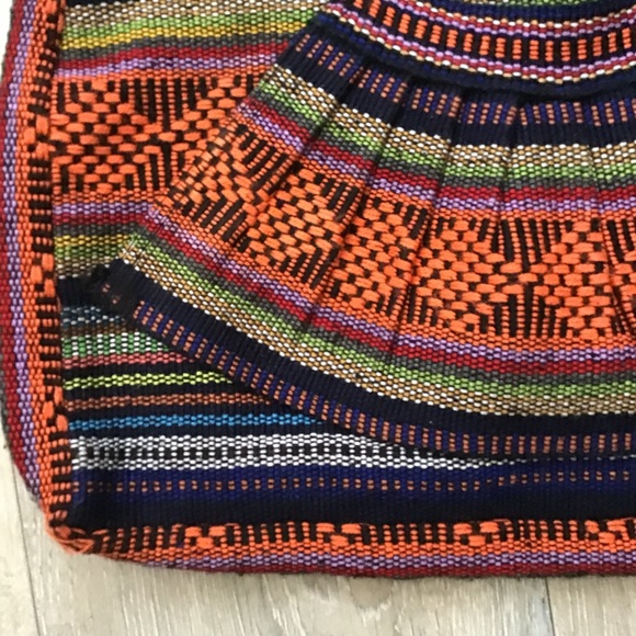 Mexican Woven Shoulder Bag imported from Mexico - Picture 4 of 9